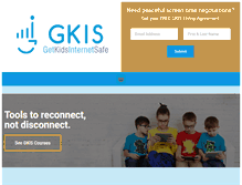 Tablet Screenshot of getkidsinternetsafe.com